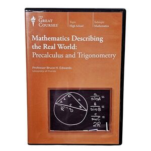 Great Courses Mathematics Describing Real World Precalculus Trigonometry DVD Set